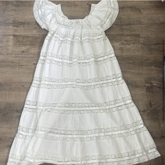 maxi dress white - Picture 4 of 5